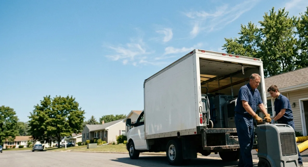 Water Damage Cleanup in Roselle, IL near me